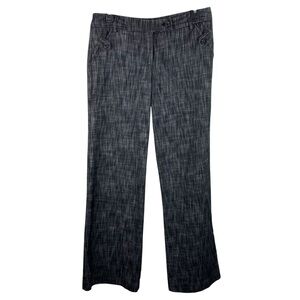 Sandro Sportswear | Grey Black Wide Leg Dress Pants